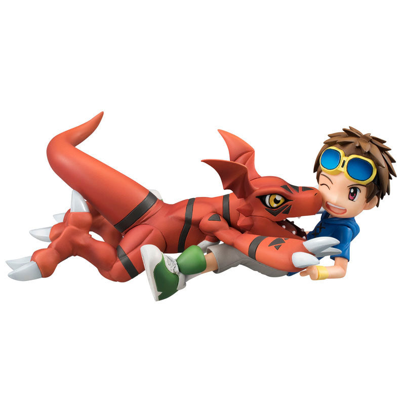 "Digimon Tamers" G.E.M. Guilmon & Matsuda Takato Complete Figure