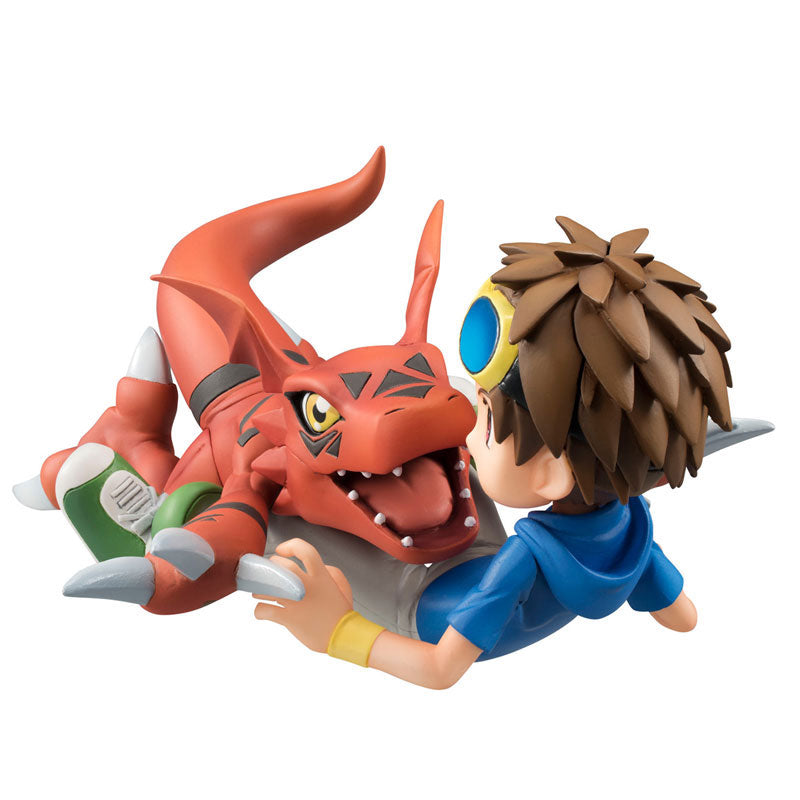 "Digimon Tamers" G.E.M. Guilmon & Matsuda Takato Complete Figure