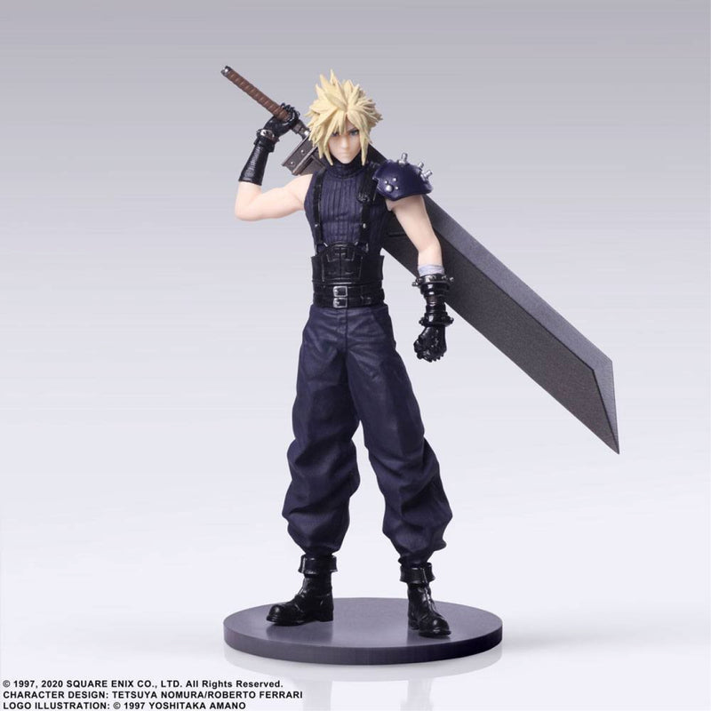 Final Fantasy VII Remake Trading Art - Caja de 5 figuras (cuadrado Enix)
