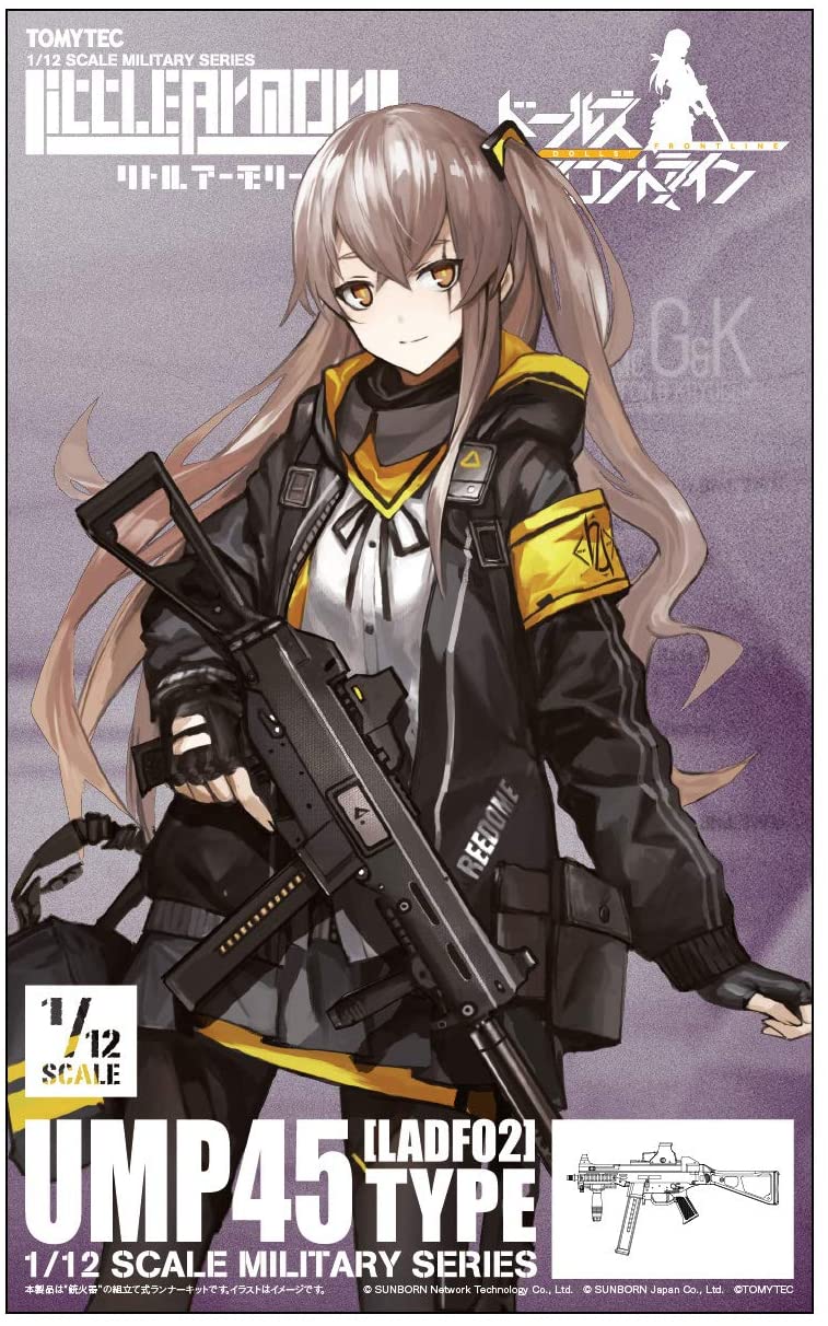 "Girls Frontline" 1/12 UMP45 Little Armory (LADF02)