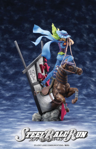 Gyro Zeppeli &amp; Valkyrie (Araki color ver. la versión Estándar Alto de la Estatua, Jojo no Kimyou na Bouken - Skynet