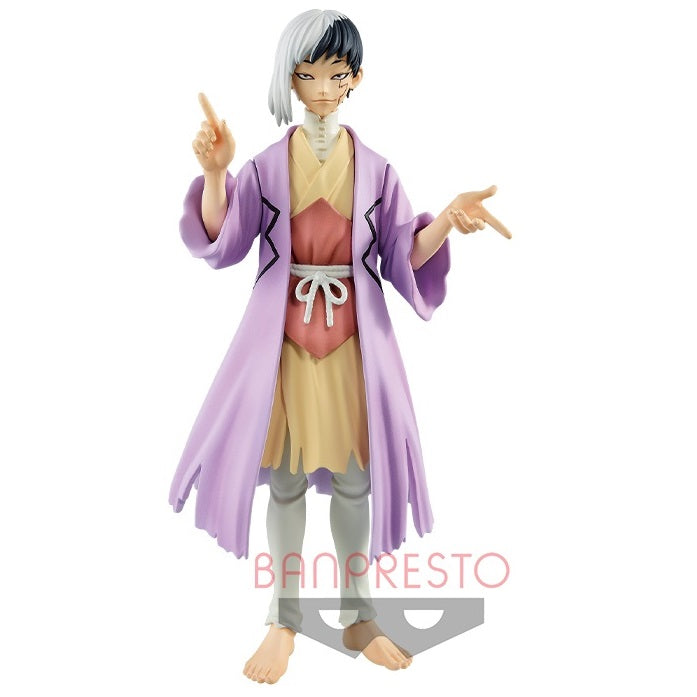 "Dr.STone" Figur der Steinwelt Asagiri Gen (Banpresto)