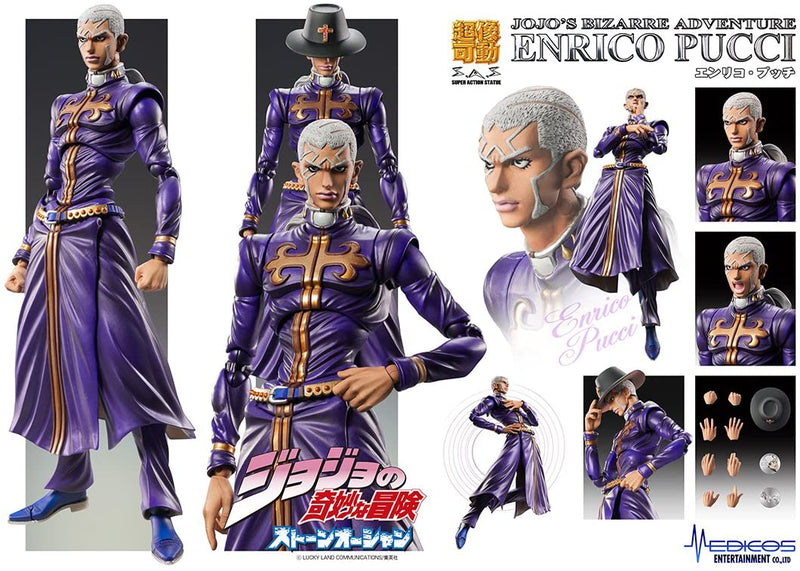 Super Action Statue Enrico Pucci Jojo's Bizarre Adventure