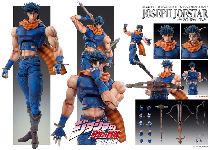 Super Acción de la Estatua de Jojo's Bizarre Adventure Joseph Joestar