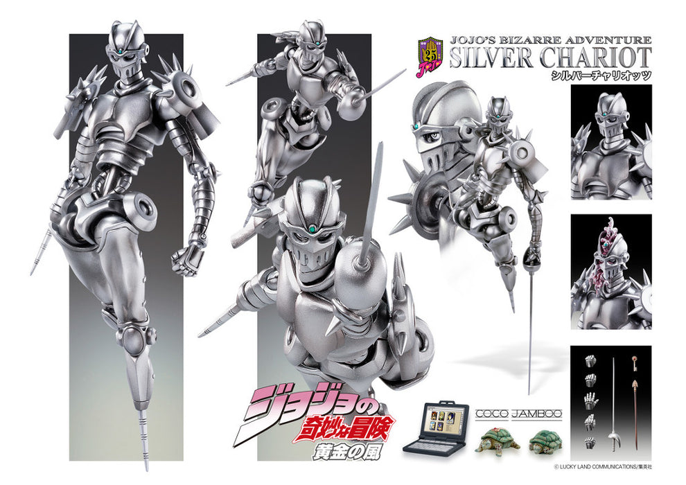 Silver Chariot Super Action Statue (#42) Jojo no Kimyou na Bouken - Dottori di Intrattenimento