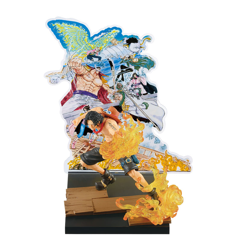 Ichiban Kuji "One Piece"『WT100 Memorial Eiichiro Oda Draws 100 Great Pirates』D Prize Portgas D. Ace