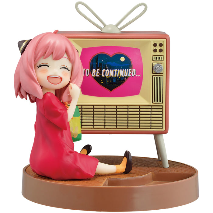 Ichiban Kuji "SPY x FAMILY" -Lovely Ordinary Days- Last One Prize Anya Forger Watching TV♪ Figure Another Color ver.