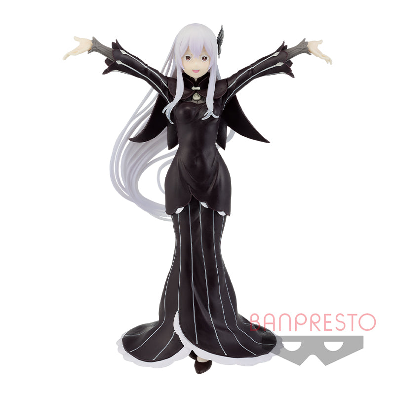 "RE: Null, die Lebensdauer in einer anderen Welt" EXQ-Figur Echidna (Banpresto) beginnt