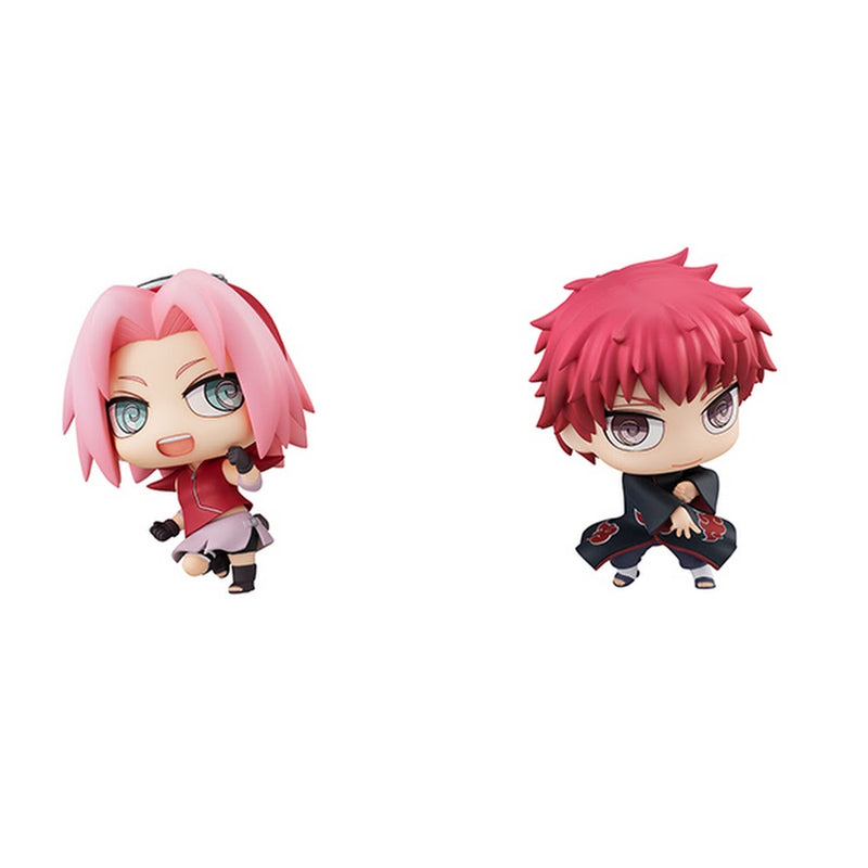 NARUTO Shippuden - Série Chimi Mega Buddy! Ensemble de combat Sakura Haruno VS Sasori (MegaHouse)