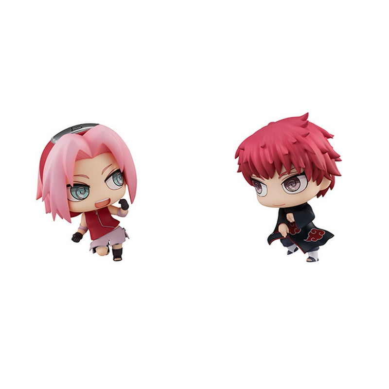NARUTO Shippuden - Série Chimi Mega Buddy! Ensemble de combat Sakura Haruno VS Sasori (MegaHouse)