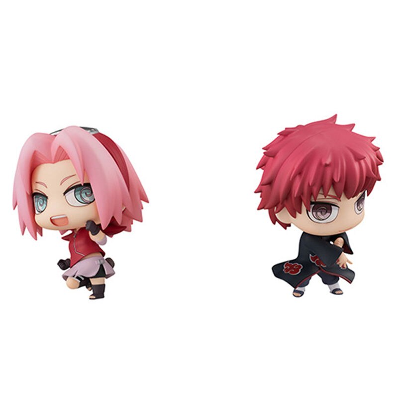 NARUTO Shippuden - Série Chimi Mega Buddy! Ensemble de combat Sakura Haruno VS Sasori (MegaHouse)