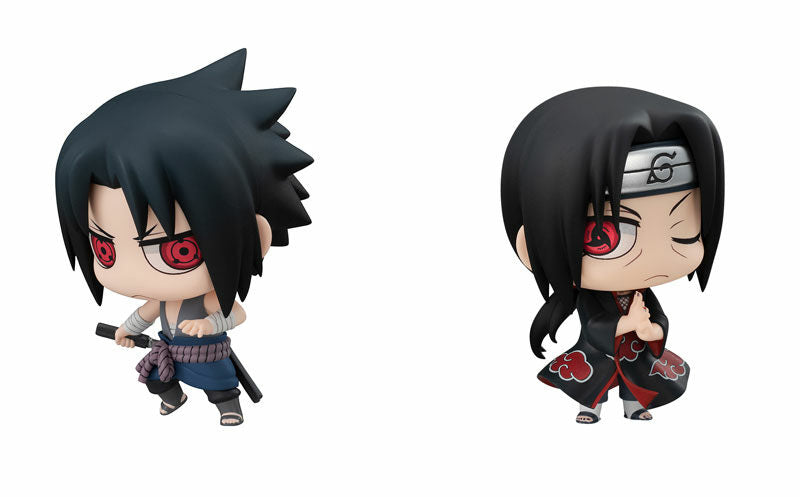 Naruto Shippuuden Set Mega Buddy! Uchiha Sasuke & Itachi Brothers - MegaHouse
