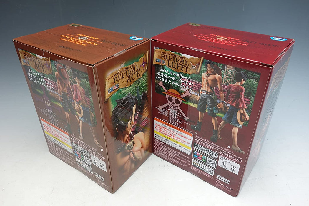 "One Piece" MASTER STARS PIECE REVIVAL Ace & Luffy set
