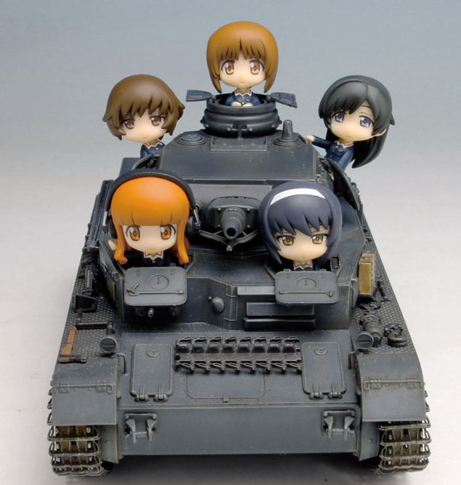 PzKpfw.IV Ausf.D (Team Ankou w / Deformed Team Ankou (Panzer Jacket Ver.) version)-1/35 scale-Girls und Panzer-Platz