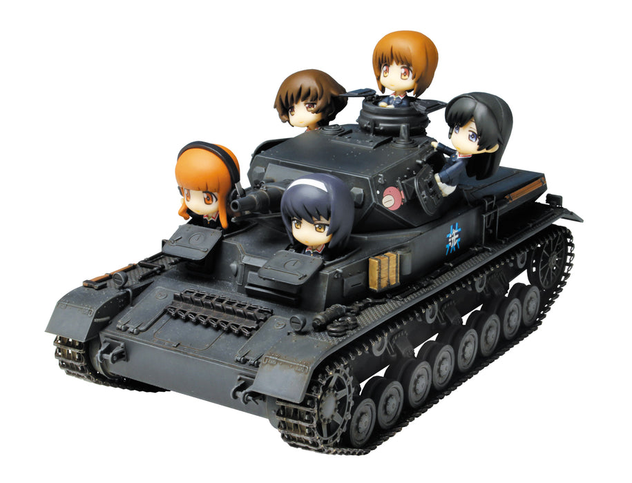 PzKpfw.IV Ausf.D (Team Ankou w / Deformed Team Ankou (Panzer Jacket Ver.) version)-1/35 scale-Girls und Panzer-Platz