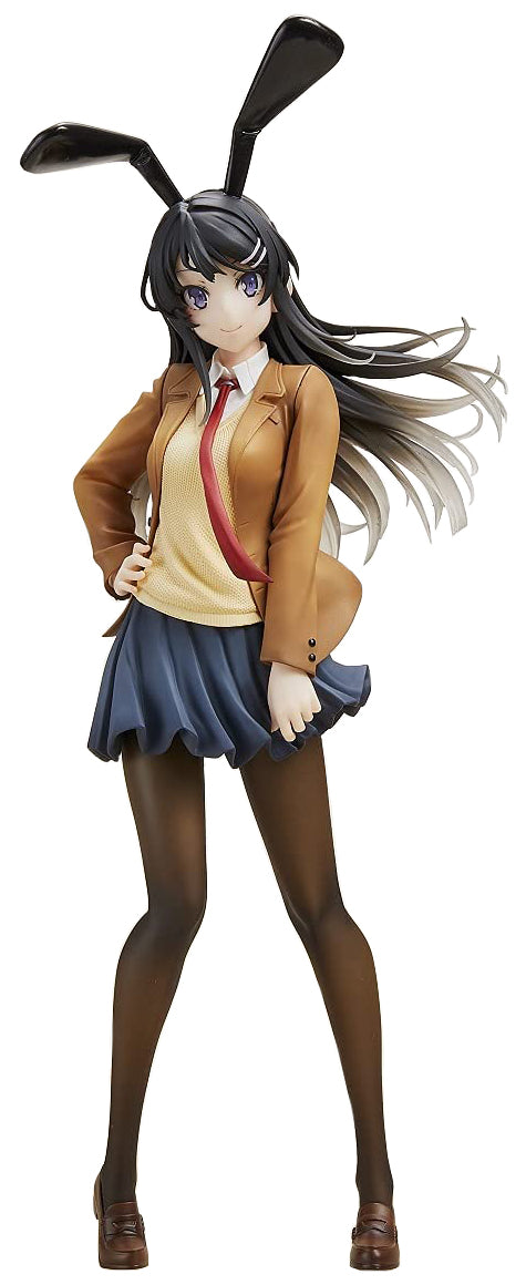 "Rascal Does Not Dream of Bunny Girl Senpai" Coreful Figure Sakurajima Mai Uniform Bunny Ver.