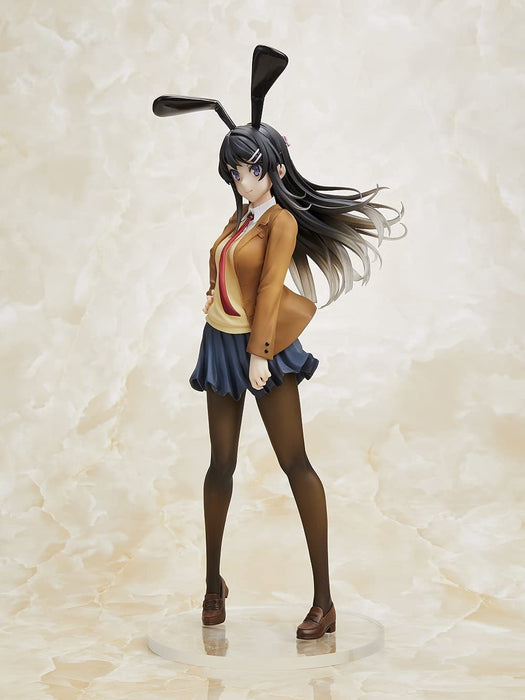 "Rascal Does Not Dream of Bunny Girl Senpai" Coreful Figure Sakurajima Mai Uniform Bunny Ver.