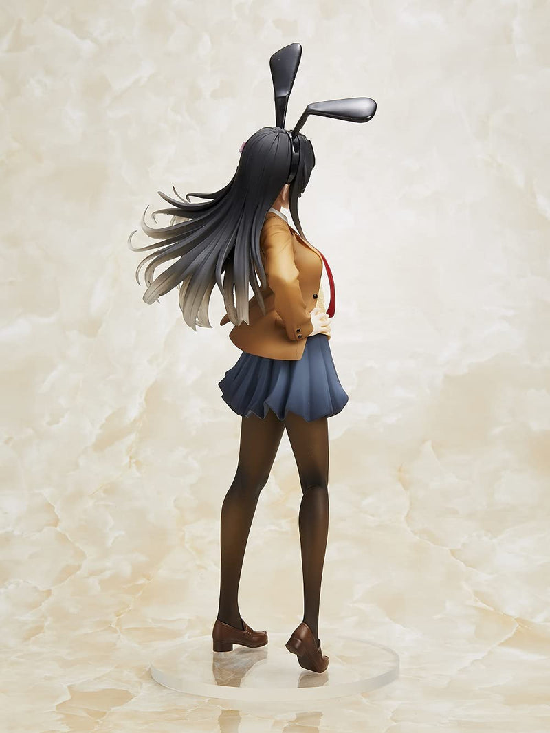 "Rascal Does Not Dream of Bunny Girl Senpai" Coreful Figure Sakurajima Mai Uniform Bunny Ver.