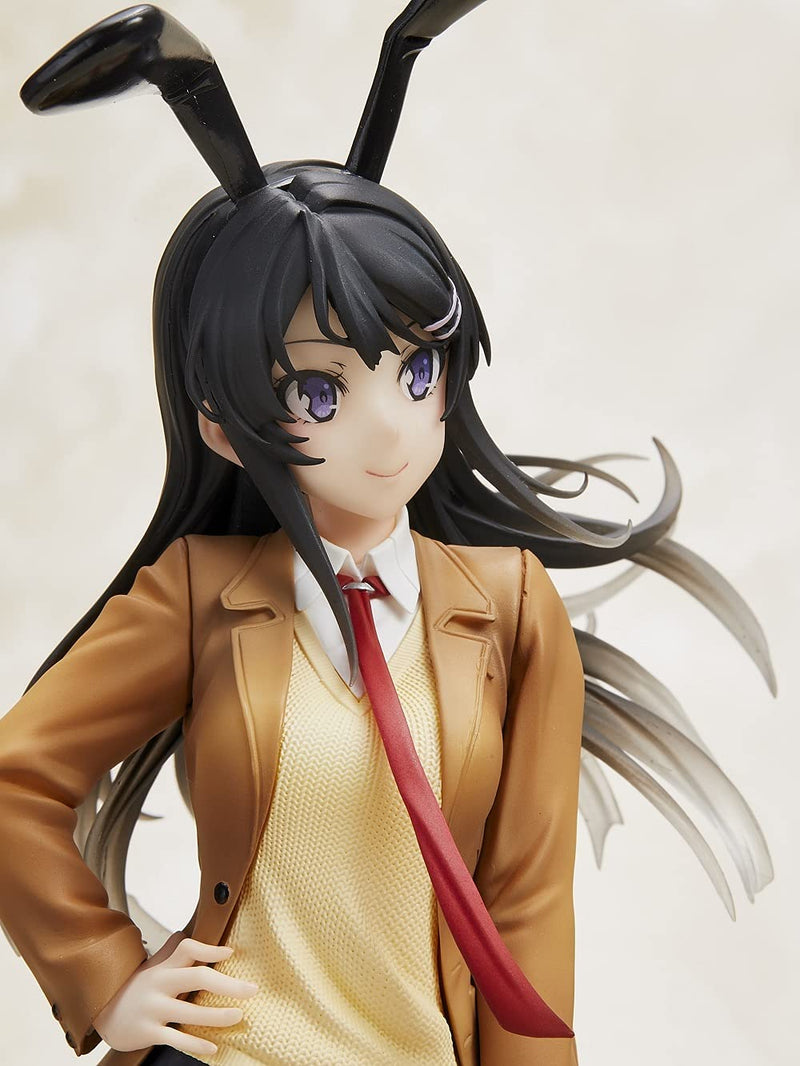 "Rascal Does Not Dream of Bunny Girl Senpai" Coreful Figure Sakurajima Mai Uniform Bunny Ver.