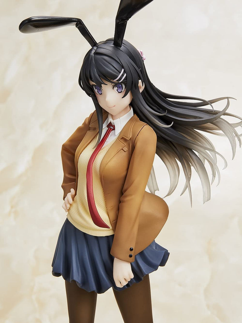 "Rascal Does Not Dream of Bunny Girl Senpai" Coreful Figure Sakurajima Mai Uniform Bunny Ver.