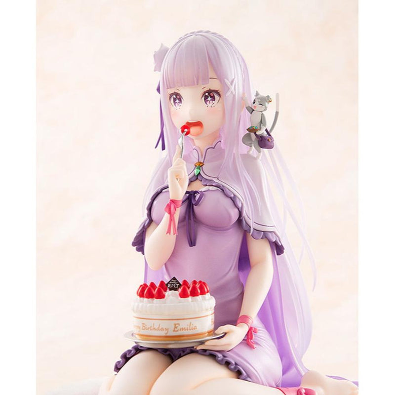 Re: Zero kara Hajimeru Isekai Seikatsu --Emilia --KD Colle --1 / 7 --Birthday Cake Ver. (Good Smile Company, Kadokawa)