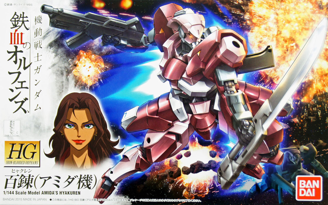 STH-05/AC Hyakuren (Amida Custom)-escala 1/144-HGI-BO (#10), Kidou Senshi Gundam Tekketsu no Huérfanas-Bandai