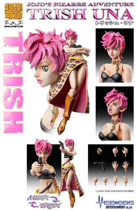 Trish Una súper acción estatua (# 54) Jojo No Kimyou Na Bouken - Medicos Entertainment