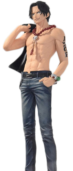 Portgas D. Ace Jeans Monstruo de Una sola Pieza vers. Azul Oscuro