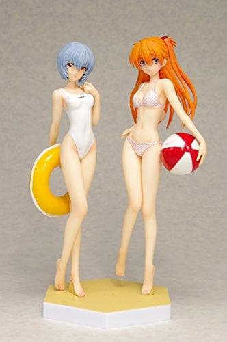 PLAYAS REINAS Neon Genesis Evangelion Ayanami Rei y Asuka Langley