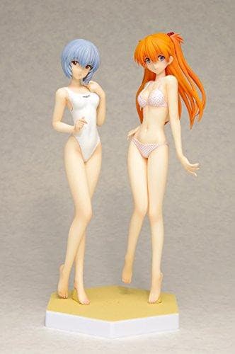 PLAYAS REINAS Neon Genesis Evangelion Ayanami Rei y Asuka Langley
