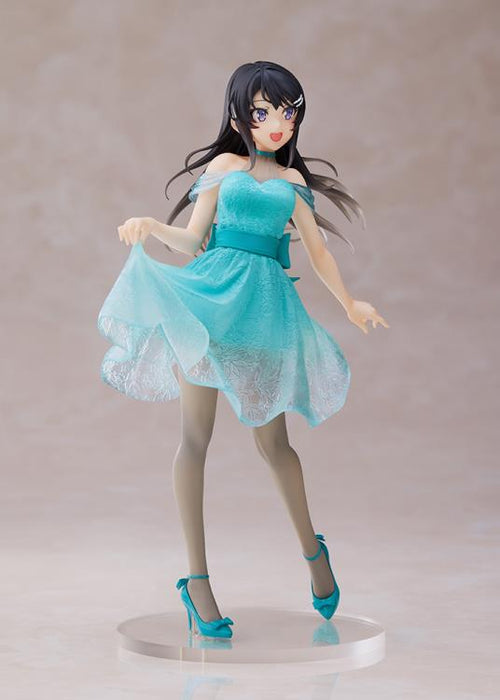 "Rascal no sueña con Bunny Girl Senpai" Cajéful Figura Sakurajima Mai Clear Dress Ver.