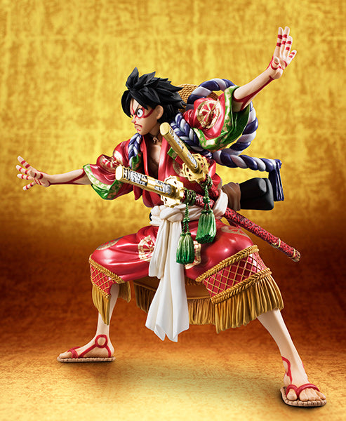 One Piece Portrait.Of.Pirates Monkey.D.Luffy KABUKI Edition