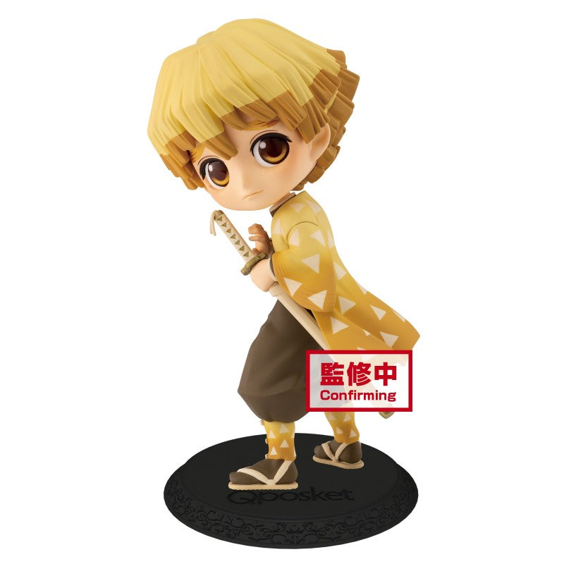 Demon Slayer: Kimetsu Kein Yaiba - q Posket Agatsuma Zenitsu Ver.B Sepia Farbe (Bandai-Spirituosen)