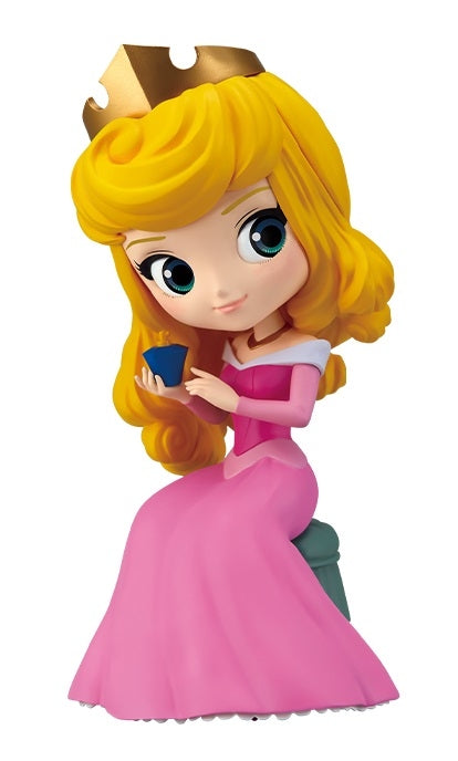 Q Posket Perfumagische Disney-Figuren - Schlafende Schönheit - Prinzessin Aurora - Ver.a (Bandai-Spirituosen / Banpresto)
