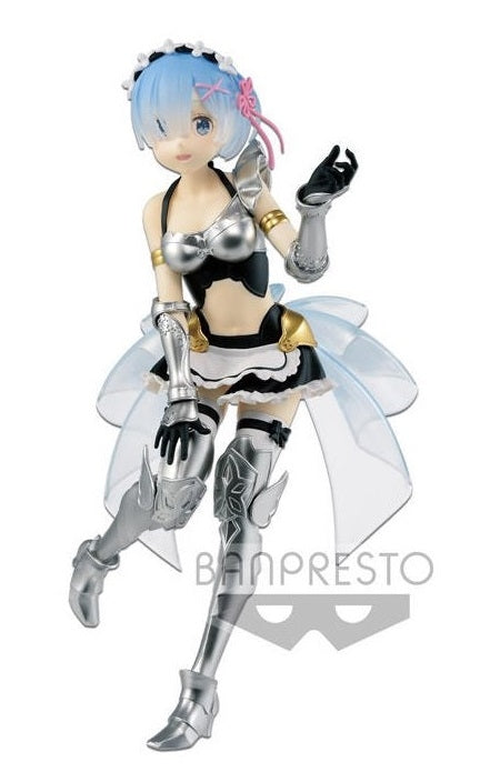 Re:Zero kara Hajimeru Isekai Seikatsu - Rem - EXQ Figure - vol.4, Maid Armor Ver. (Bandai Spirits / Banpresto)
