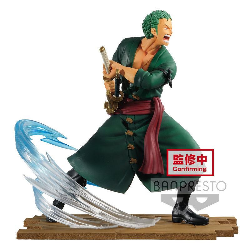 Einteiliger Log File Selection-Fight- Vol.1 Roronoa Zoro (Bandai-Spirituosen)