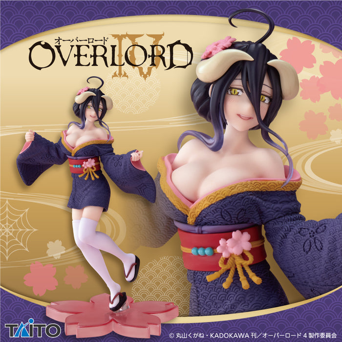 "Overlord IV" Coreful Figure Albedo Sakura Kimono ver.