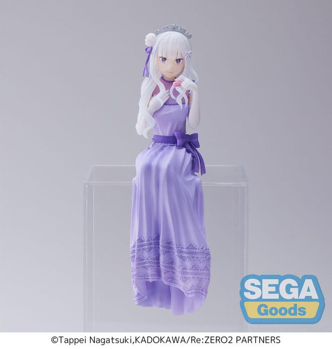 "Re:Zero Starting Life in Another World" PM Figure Emilia (Dressed Up Party Ver.)