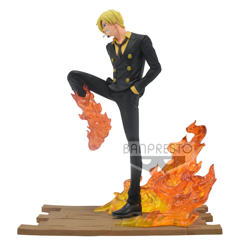 Eine Stück Log File Selection-Figm-VOL 2 Sanji (Bandai-Spirituosen)