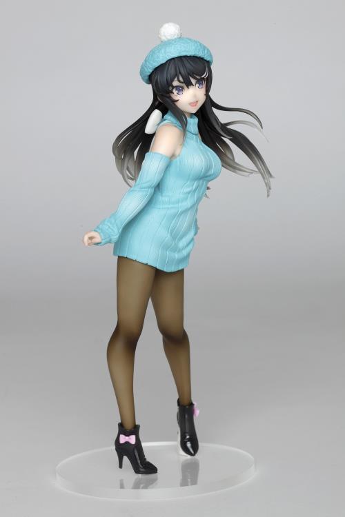 "Rascal Does Not Dream of Bunny Girl Senpai" Coreful Figure Sakurajima Mai Newly Written Knit Dress Ver.