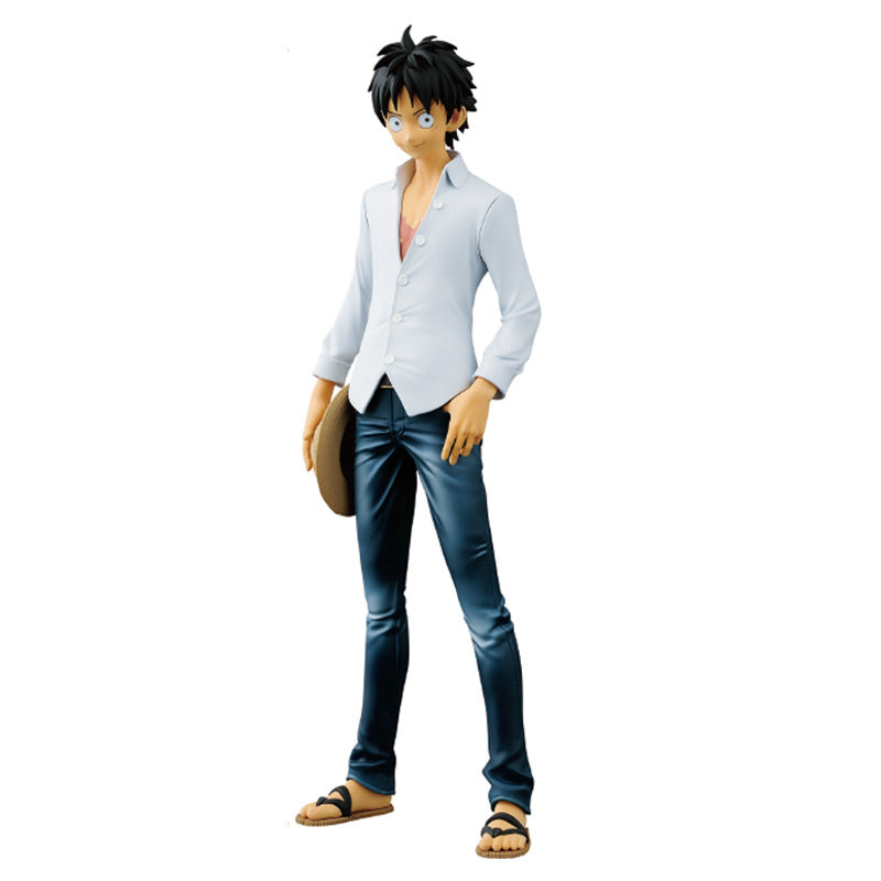 "One Piece" The Last Word Jeans Freak  Luffy