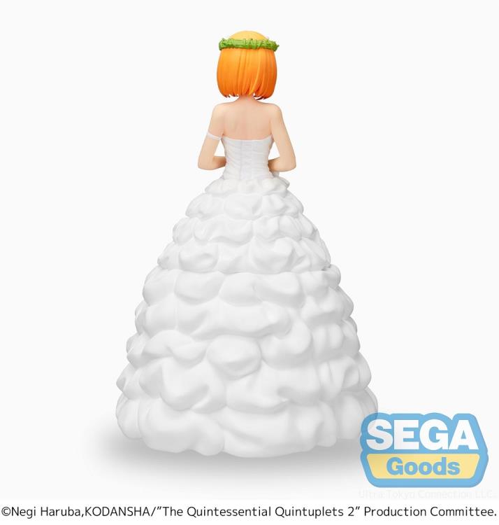 "Il quintessenziale quintuplets / gooubun no hanayome ∬" SPM figura nakano yotsuba abito da sposa Ver. (Sega)