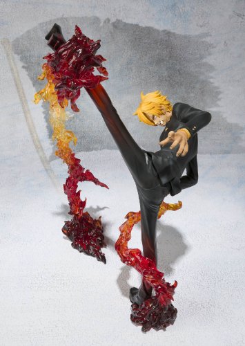 Sanji Battle ver. Diable Jambe Flambage Colpo Figuarts ZERO di One Piece