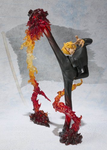 Sanji Batalla de ver. Diable Jambe Flambage Tiro Figuarts ZERO - One Piece