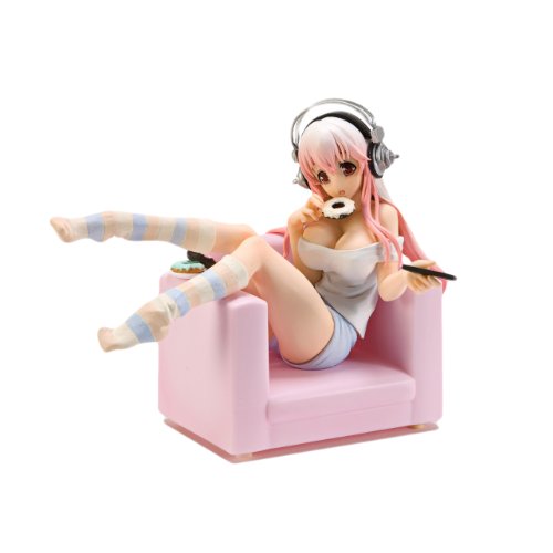 Sonic (Dulces Tiempo de ver. versión) Seikatsu Micchaku Shuzai Figura Especial SoniComi Super Sonico) - FuRyu