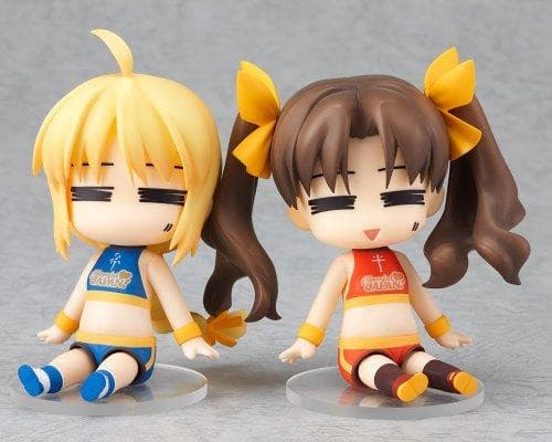 Fate/Stay Night Nendoroid #215 - Tohsaka Rin - Cheerful Japan! - Support ver. (Good Smile Company)