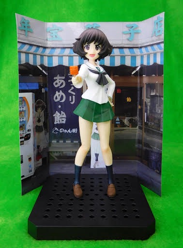 "Girls und Panzer The movie" Oarai collaboration figure Akiyama Yukari