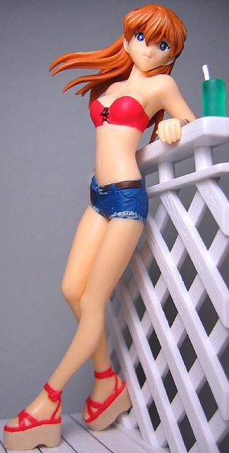 Souryuu Asuka Langley (Neon Genesis Evangelion Collection Figure 'bord de Mer' version) Shin Seiki Evangelion - SEGA