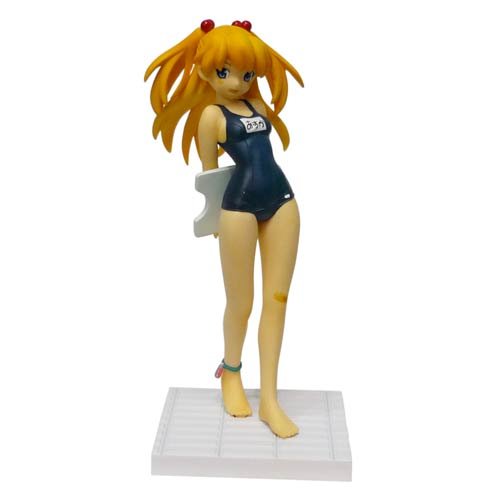 "Neon Genesis EVANGELION" EX Figure Souryu Asuka Langley School Swimsuit ver.