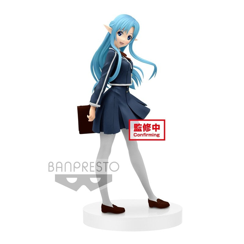 Sword Art Online Asuna - EXQ Figura - School Uniform Ver. (Bandai Spiriti / Banpresto)